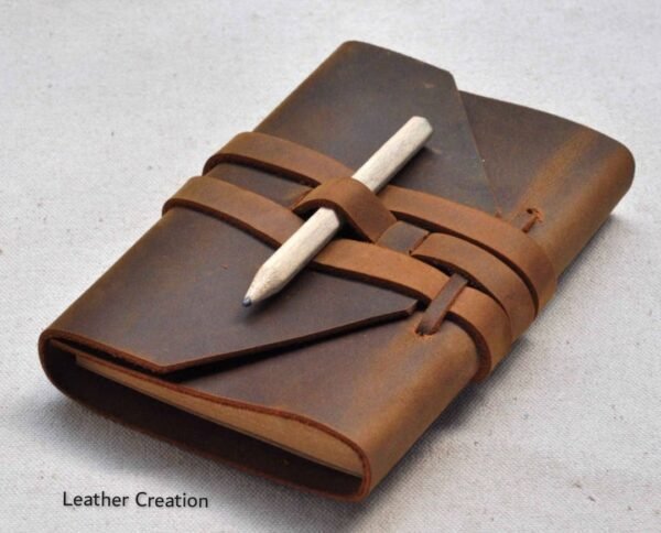 A5 Refillable Leather Journal Leather Notebook case