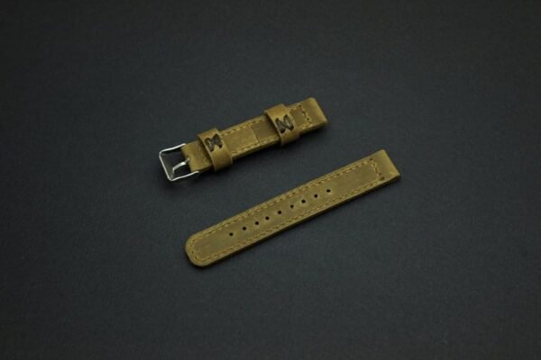 Leather Watch Strap 18mm, 20mm, 22mm, 24mm, 26mm Handemade leather watch strap - Image 2