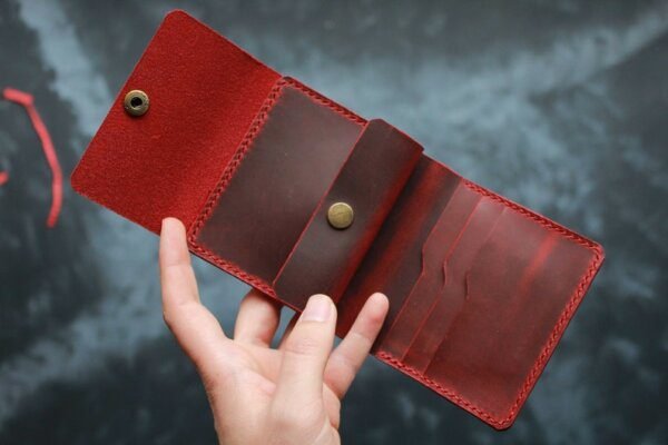 Handmade leather wallet for men high-quality wallet for men