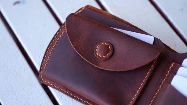 Leather Creation luxury leather bi-fold Wallet for men - Image 2