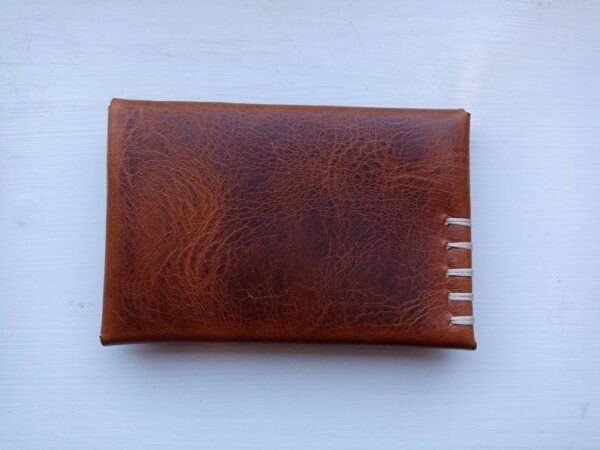 High quality unisex vintage leather card holder - Image 2