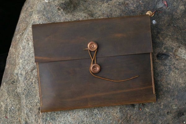 Customize Leather laptop sleeve, Laptop case, laptop protective sleeve - Image 2