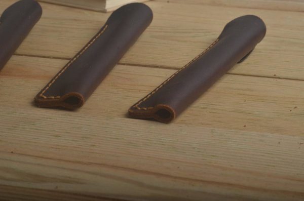 Pack of 3 leather pen case, pen holder - Image 2