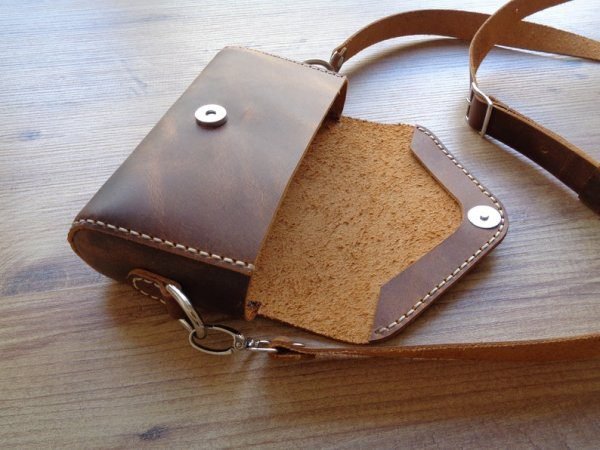 Leather Crossbody bag Woman Bag Minimalist Leather Bag for women