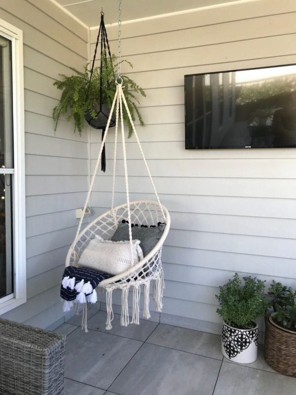 Handmade Swing Chair, Swing Chair,Hand Knitted  Swing Chair,