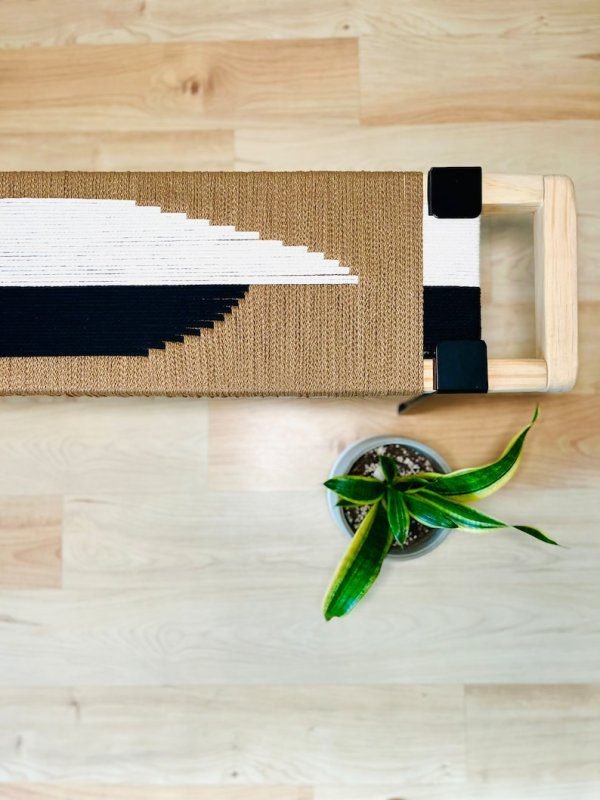 Mid Century Modern Style Bench • Modern Entryway Bench - Image 3