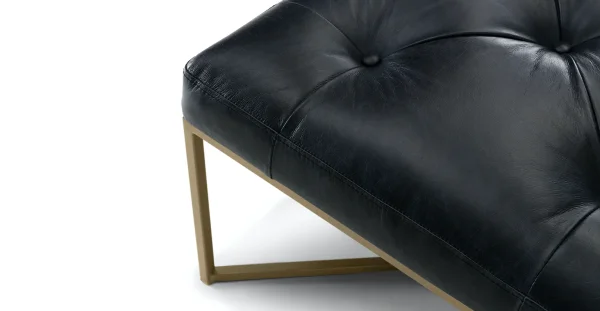 Leather center table 36x36 inches - Image 5