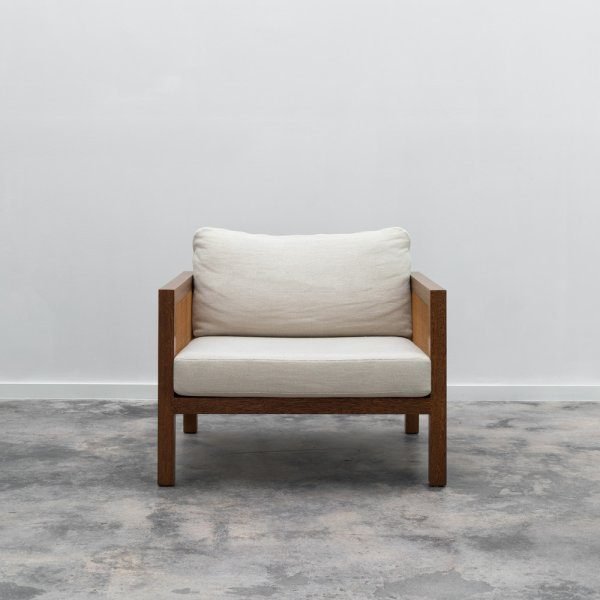 Vintage Wood Armchair , Lounge Chair - Image 4