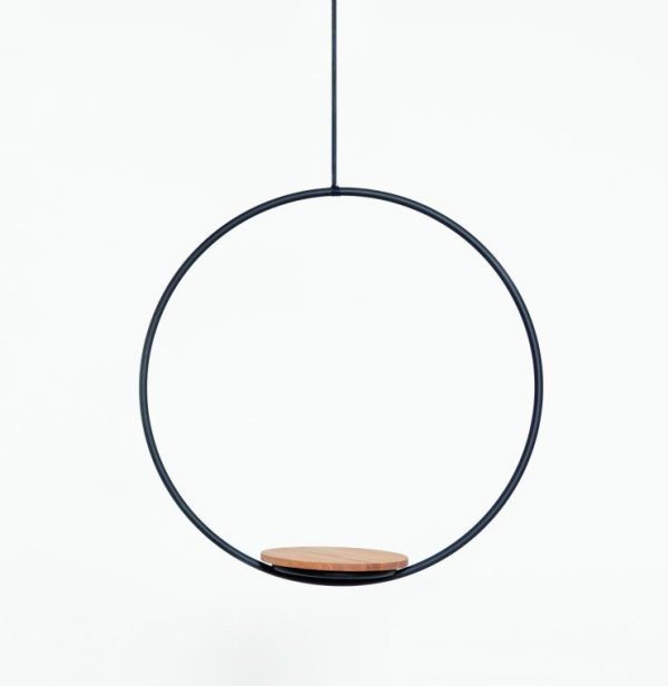 Modern Hanging Round Swing Chair - Image 2