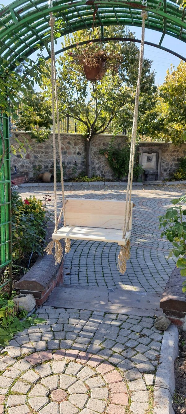 Foldable Solid Wooden Swing - Image 4