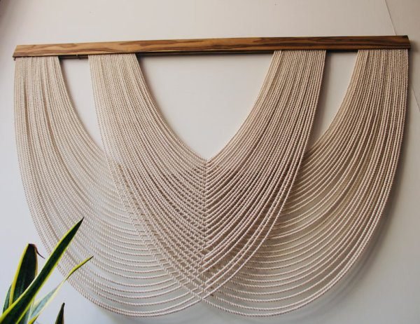 Large Macrame Wall Hanging  Textile Art| Bedroom Decor|Wall Decor - Image 2