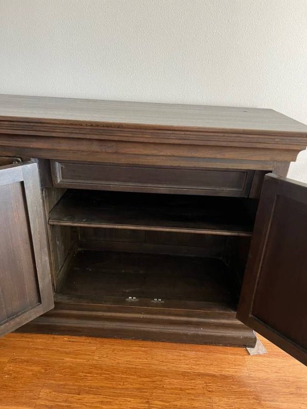 Antique cabinet with Restoration Hardware - Image 3