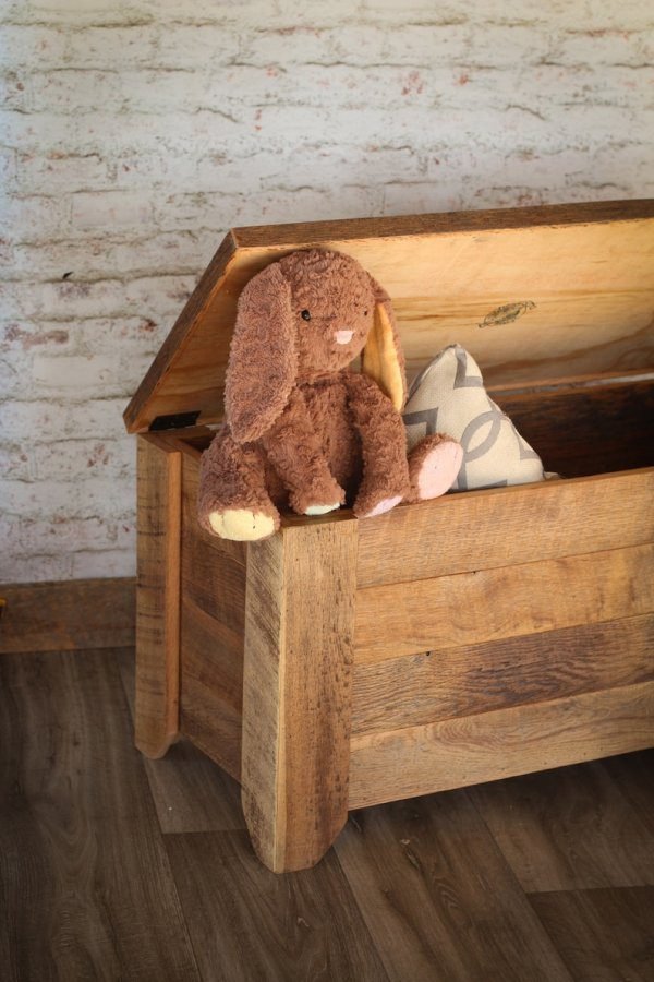 Storage Bench 45" - Bedroom Bench - End of Bed Bench - Bedroom Storage bench - Trunk - Image 2