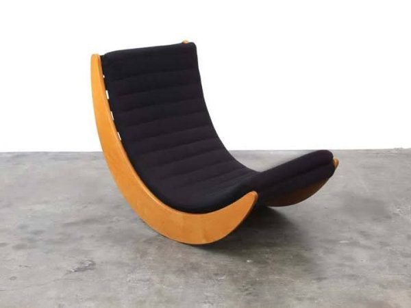Wooden Relaxer Rocking Chair - Image 5