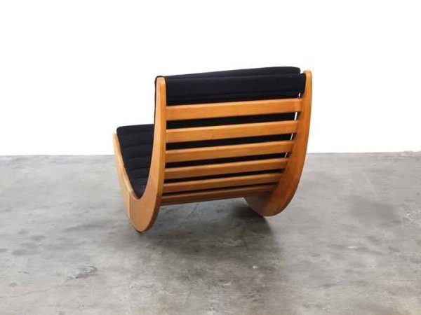 Wooden Relaxer Rocking Chair - Image 4