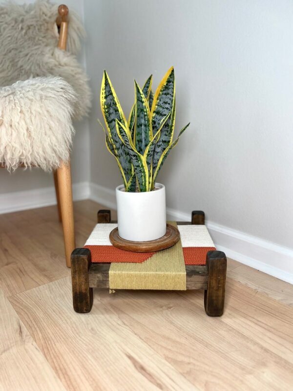 Woven Plant Stand - Image 3